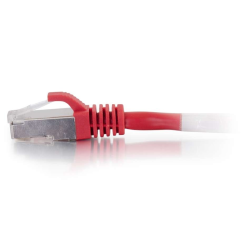 10FT C2G RJ-45 Male To RJ-45 Male Cat6 Ethernet  Patch Cable - Red 