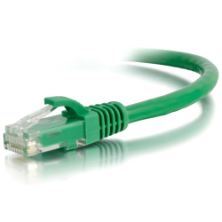 6IN C2G RJ-45 Male To RJ-45 Male Cat5e Snagless Unshielded Network Patch Cable - Green