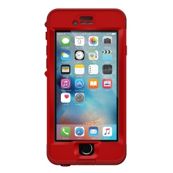 LifeProof NÜÜD Waterproof Phone Case 77-52572 for Apple iPhone 6s - Red