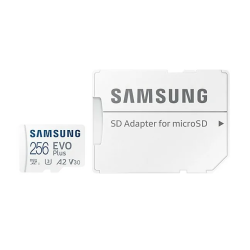256GB Samsung EVO Plus UHS-I Class 10 Micro SDXC Card