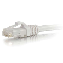 1FT C2G RJ-45 Male To RJ-45 Male Cat6 Snagless Unshielded Ethernet Network Patch Cable - White  
