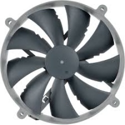Noctua 140MM 450RPM 4-Pin CPU Cooler SSO Bearing Fan - Black, Grey