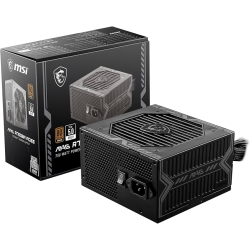 MSI MAG 750W Fully Wired 90 Plus Bronze ATX Power Supply - Black