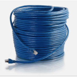 250FT C2G RJ-45 Male To RJ-45 Male Cat6 Ethernet Patch Cable - Blue  