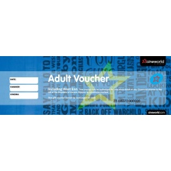 Cineworld Cinema Voucher (valid in the UK and Ireland)