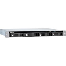QNAP TR-004U storage drive enclosure HDD/SSD enclosure Black, Grey 2.5/3.5