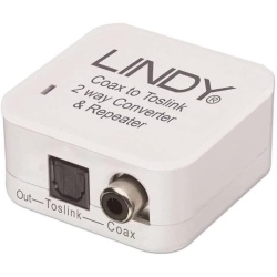 Lindy TosLink (Optical) and Coaxial Bi-directional Converter