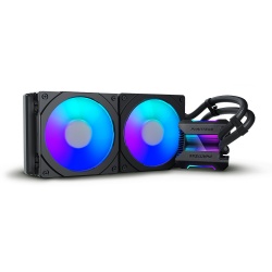 Phanteks Glacier One 240 MPH D-RGB CPU Liquid Cooler- Black
