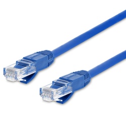 C2G Cat6a 10 FT Network Patch Cable - Blue 