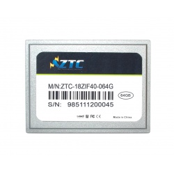 64GB ZTC Cyclone 40-pin ZIF 1.8-inch PATA SSD Enhanced Solid State Drive - ZTC-18ZIF40-064G