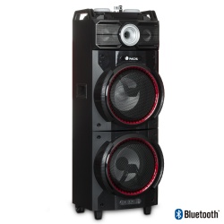 NGS Wild Techno 500W Double Subwoofer Bluetooth Tower/Speaker