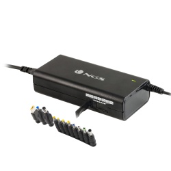 NGS Bolt 90W Universal Laptop Charger with Manual Voltage Switch & 11 Tips