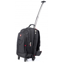 NGS Sherpa - Laptop 2in1 Backpack/Trolley - Black