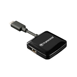 Transcend RDC2 USB3.0 (3.1 Gen 1) Type-C Smart Card Reader - microSD, SD, USB Slots