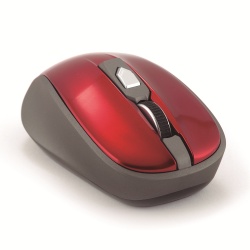 NGS 2.4Ghz Wireless Optical Mouse 3 Buttons, NGS Roly Red