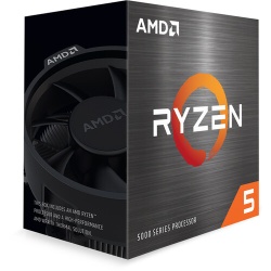 AMD Ryzen 5 5500 3.6GHz 6-Core AM4 Desktop Processor with Wraith Stealth Cooler