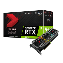 PNY NVIDIA GeForce RTX 3070 8GB GDDR6 XLR8 Gaming REVEL EPIC-X RGB Triple Fan Edition