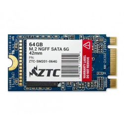64GB ZTC Armor 42mm M.2 NGFF 6G SSD Solid State Disk- ZTC-SM201-064G