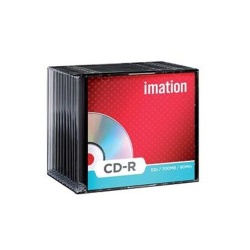 Imation CD-R 700MB 52X White Thermal Hub Printable 100-Pack Cake Box