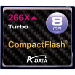 8GB A-Data CompactFlash Turbo 266x Extreme Speed Memory Card