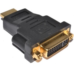 HDMI Male to DVI 24+1 (DVI-D) Female Adapter