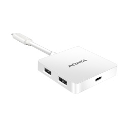 AData USB-C Hub - White - 4 Ports (HDMI, USB-C, 2x USB3.1)