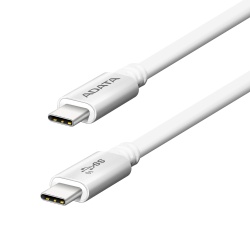AData USB-C to USB-C 3.1 Gen2 (Reversible) Cable - Silver - 100 cm