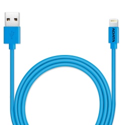 AData 100cm Lightning USB Cable for Apple iPhone / iPad - Blue