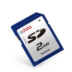 2GB A-Data Speedy Series Secure Digital memory card