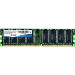 256MB A-Data DDR PC3200 400MHz CL2.5 module (8 chips)