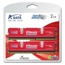 1Gb A-Data DDR2-1066 PC2-8500 Vitesta Extreme Dual Channel kit