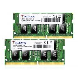 16GB AData DDR4 SO-DIMM Laptop Memory Kit 2133MHz PC4-17000 CL15 1.2V (2x8GB)