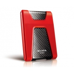 500GB AData Red/Black HD650 DashDrive USB3.0 Portable Hard Drive