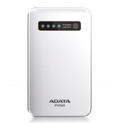 AData 4200mAh PV100 Ultra-slim White Power Bank