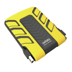 1TB A-Data SH93 2.5-inch Portable Hard Drive (waterproof, shockproof) Yellow/black
