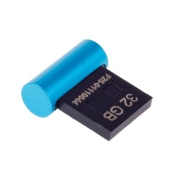 32GB Apotop Apple Addicted AP-U2 Ultra-Small USB2.0 Flash Drive Blue