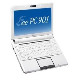 ASUS EEE PC901, White, Intel Atom 1.6GHz, XP Home, 8.9