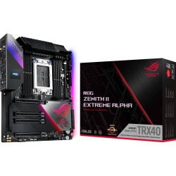 Asus ROG Zenith II Extreme Alpha AMD TRX40 Socket sTRX4 Extended ATX DDR4 Motherboard