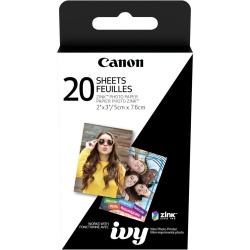 Canon Zink 2x3 Glossy Photo Paper - 20 Sheets