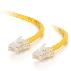 C2G Cat5e Non-Booted Unshielded Network Cable - Yellow - 7ft