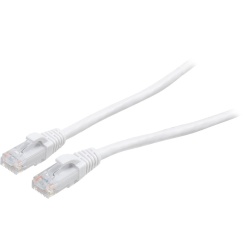 C2G Snagless Unshielded Cat6 Ethernet Network Cable - White - 3ft 