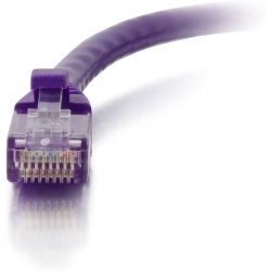C2G Unshielded Snagless Cat6 Ethernet Network Cable - Purple - 3ft 