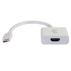 C2G USB-C to HDMI Video/Audio Adapter - White