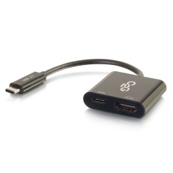 C2G USB-C to HDMI/USB-C Multiport 60W Adapter 