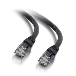 C2G Cat6 550MHz 2.1 Meter (7 FT) Snagless Networking Patch Ethernet Cable Black