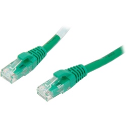 C2G Unshielded Snagless Cat6 Ethernet Network Cable - Green - 5ft 