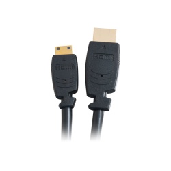 C2G 6.6ft Velocity High Speed HDMI Type-A to HDMI Type-C (Mini) Cable w/Ethernet