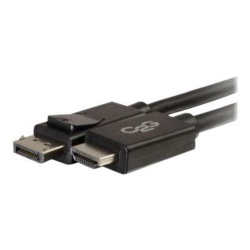 C2G 3ft HDMI to DisplayPort Cable - Black
