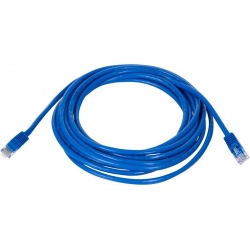 Cat5e Snagless UTP Network Patch cable (Blue) 5m Value Range