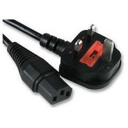NEON Power Cable with 3-pin UK plug 180cm